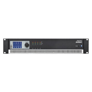Audac SMQ350 DSP-forsterker, 4x350W RMS, RS232